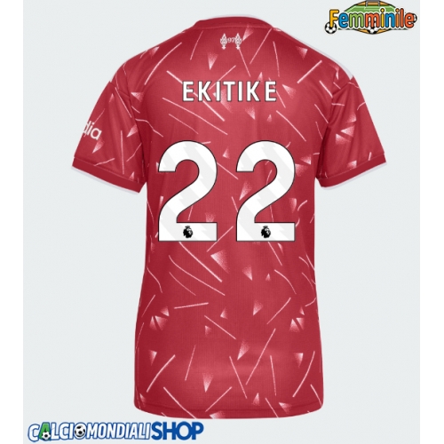 Maglie da calcio Liverpool Hugo Ekitike #22 Prima Maglia Femminile 2026-27 Manica Corta